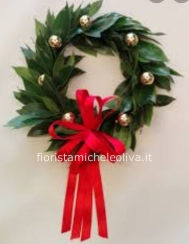 coroncina di fiori misti - Consegna di Fiori a Domicilio a Napoli -  Fiorista online - Fioraio napoli